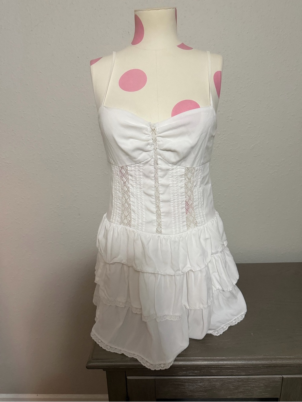 American Eagle white sundress